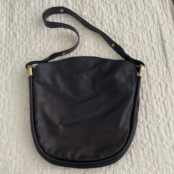 Handbags - Black Leather Italian Handbag